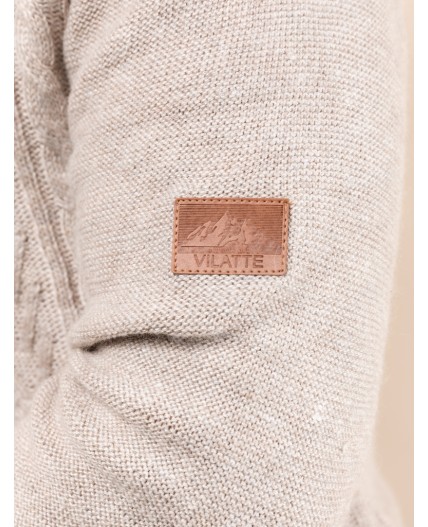 Джемпер мужской св.бежевый меланж