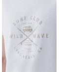 Футболка мужская белый_surf club