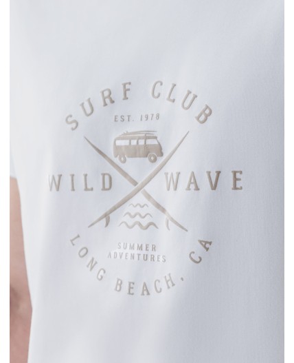 Футболка мужская белый_surf club