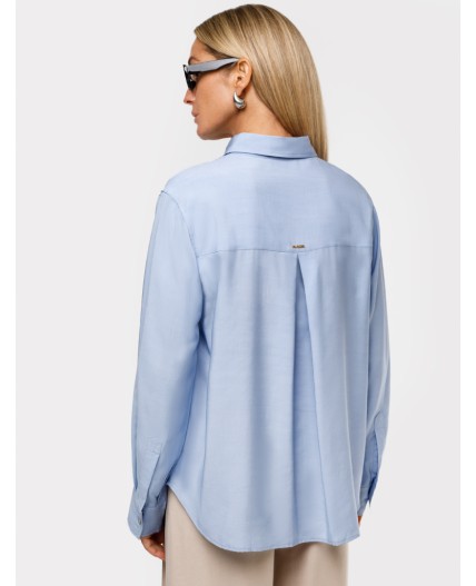Блузка женская небесно_голубой