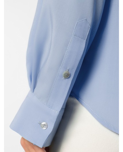 Блузка женская небесно_голубой