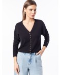 Кардиган женский черный