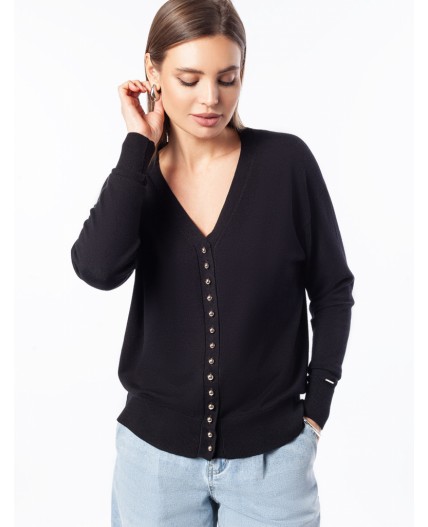 Кардиган женский черный