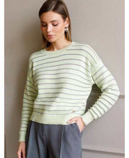 Джемпер женский светло-фисташковый