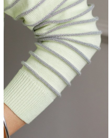 Джемпер женский светло-фисташковый