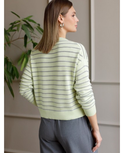 Джемпер женский светло-фисташковый