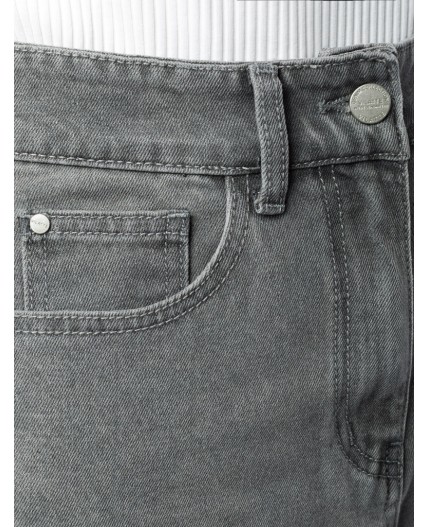 Джинсы женские серый