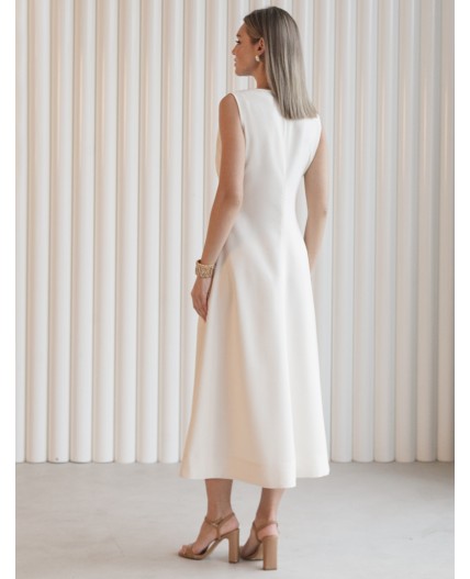 Платье женское кокосово-молочный
