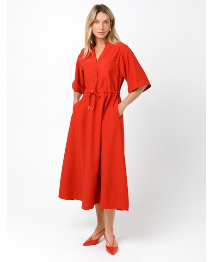 Платье женское терракотовый