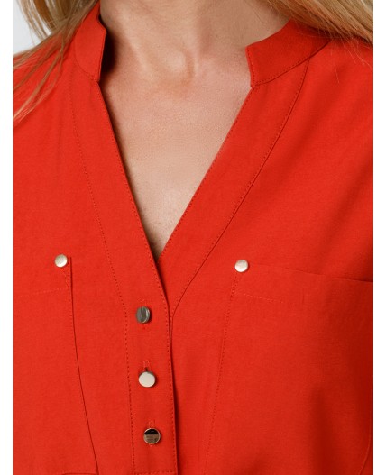 Платье женское терракотовый