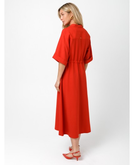 Платье женское терракотовый