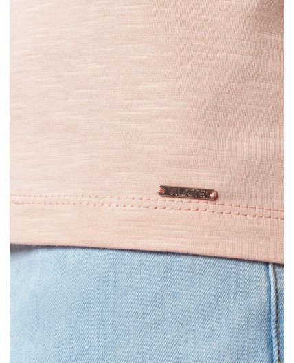 Футболка женская пудровый