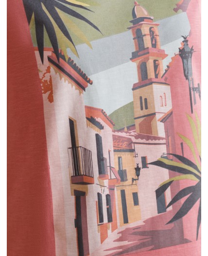 Футболка женская терракотовый_spain