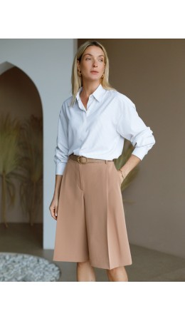 Шорты женские темно-бежевый