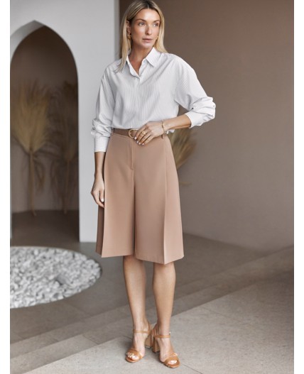 Шорты женские темно-бежевый