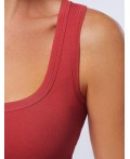 Топ женский красный