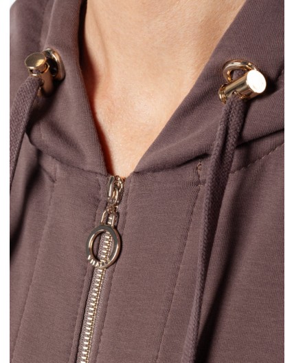 Джемпер женский кофейный