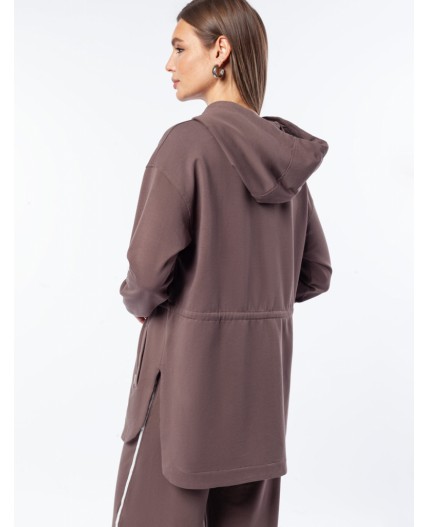 Джемпер женский кофейный