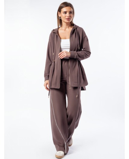 Джемпер женский кофейный