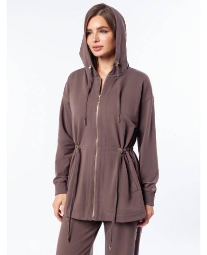 Джемпер женский кофейный