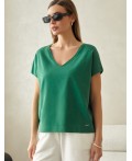 Футболка женская зеленый
