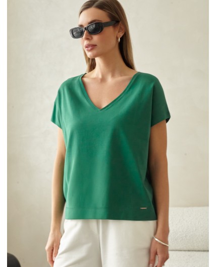 Футболка женская зеленый