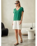 Футболка женская зеленый