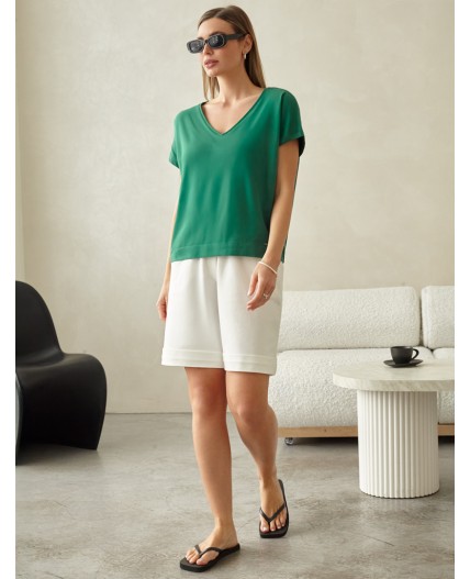 Футболка женская зеленый