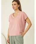 Футболка женская пудра
