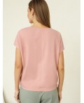 Футболка женская пудра