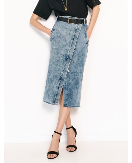 Юбка женская синий