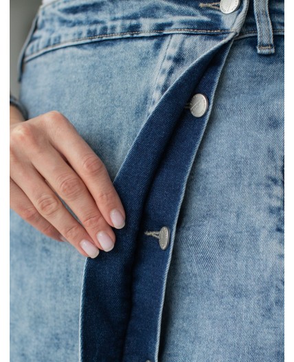 Юбка женская синий