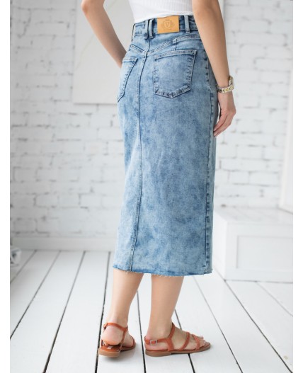 Юбка женская синий