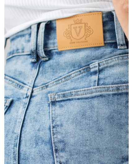 Юбка женская синий