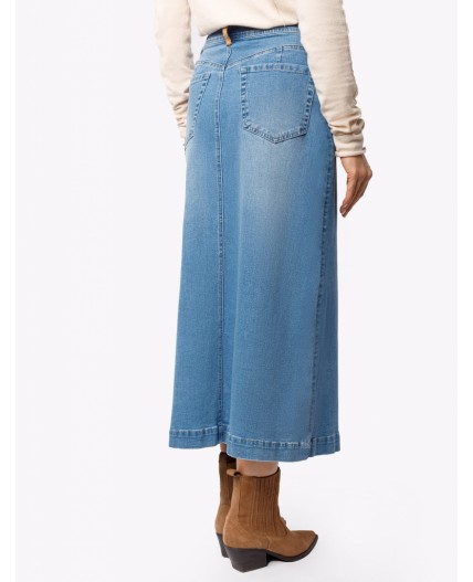 Юбка женская синий