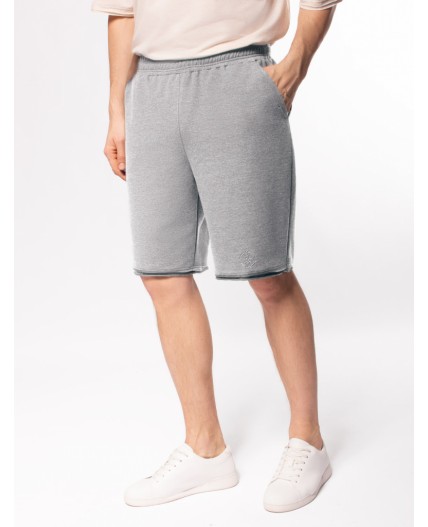 Шорты мужские св.серый меланж
