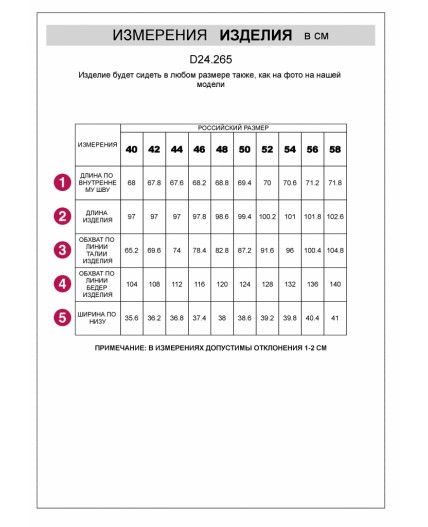 Брюки женские темно-синий