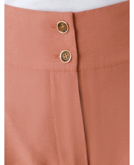 Брюки женские дымчато-коралловый