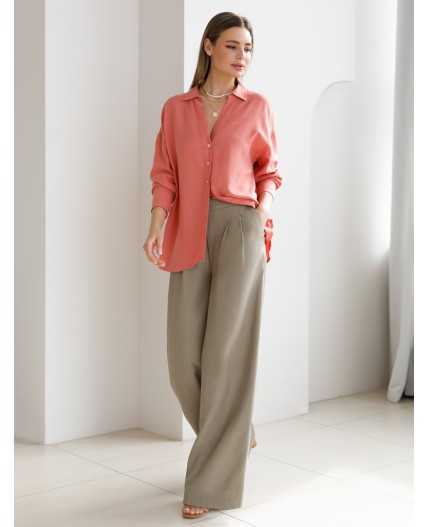 Брюки женские св.оливковый