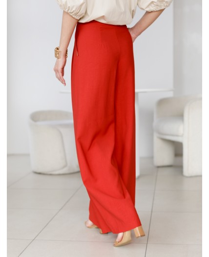 Брюки женские терракотовый
