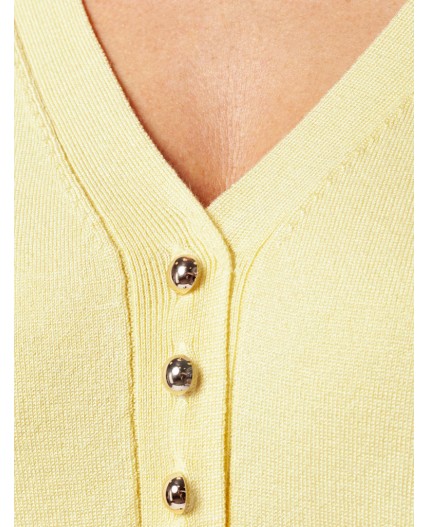 Кардиган женский банановый