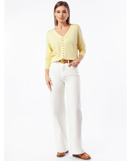 Кардиган женский банановый