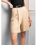 Шорты женские бежевый