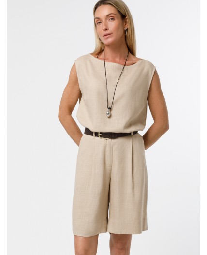 Шорты женские бежевый