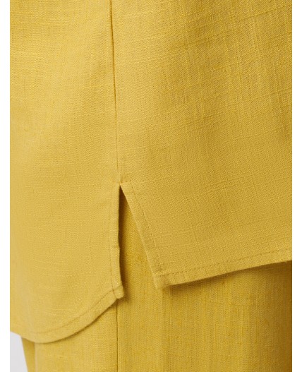 Блузка женская горчичный