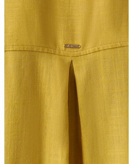 Блузка женская горчичный