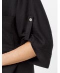 Блузка женская черный