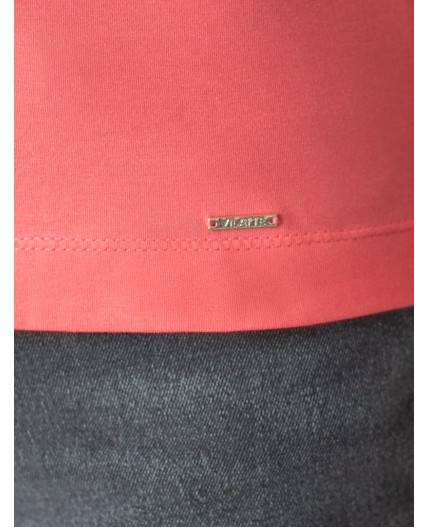 Топ женский розовый коралл