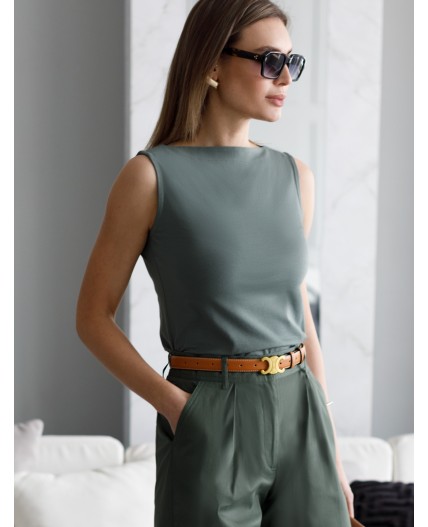 Топ женский хаки