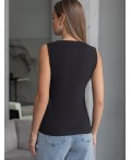 Топ женский черный